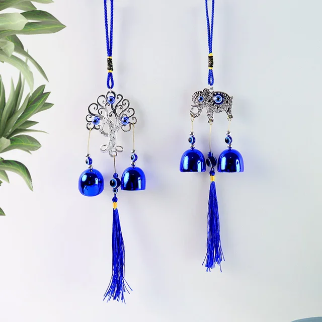 Evil Eye Wind Chime – Metal Home & Garden Protection