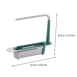 Expandable Dish Drying Rack – Adjustable Sink Organizer | CookAura