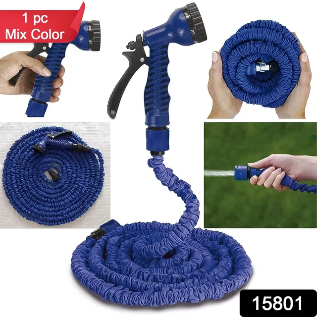 Expandable Garden Hose – 4m with Spray Gun | Indo Glow