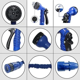 Expandable Garden Hose – 4m with Spray Gun | Indo Glow
