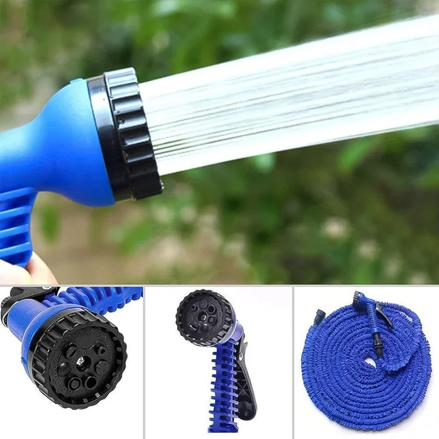 Expandable Garden Hose – 4m with Spray Gun | Indo Glow