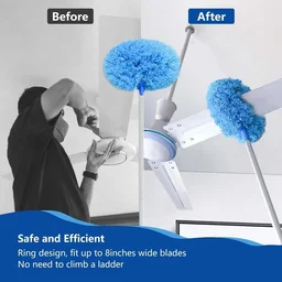 Extendable Microfiber Cleaning Duster – 83.5 cm Soft Round Head