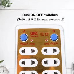 Extension Board – 10 Way 220V Universal Sockets for Home & Office | Tetherix