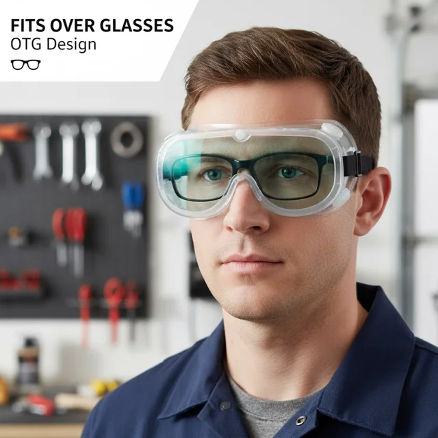 Eye Safety Goggles – Impact Resistant, Anti-Fog Lens | Velvet Wheels