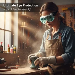 Eye Safety Goggles – Impact Resistant, Anti-Fog Lens | Velvet Wheels