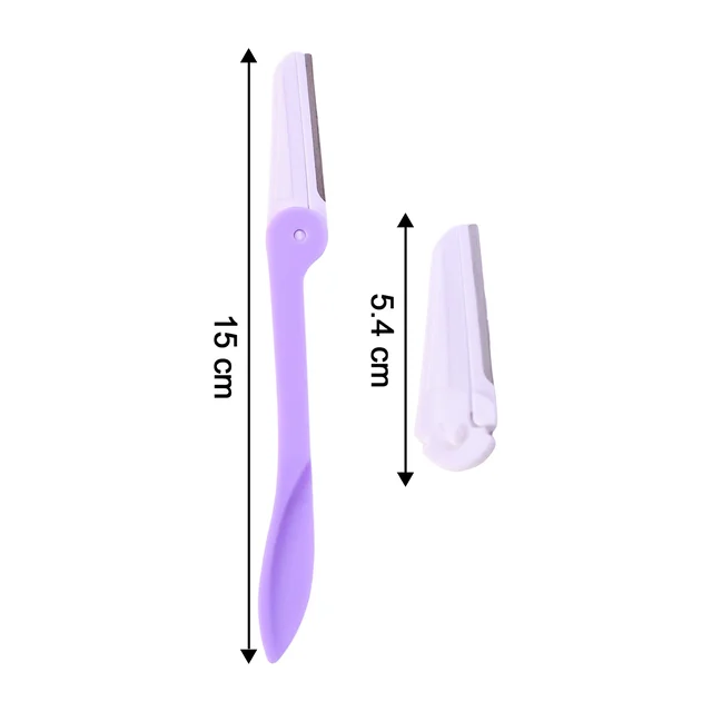 Eyebrow Razor with 3 Replaceable Blades – Precision Facial Grooming