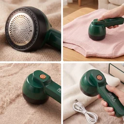 Fabric Lint Remover – Rechargeable Electric Fuzz & Pilling Cleaner