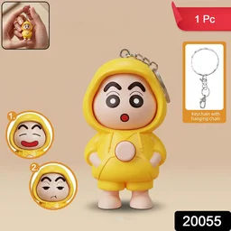 Face Changing Doll Keychain – Multiple Expressions & Compact Design