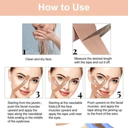 Face Lifting Tape – Skin Firming & Wrinkle Reduction | Velvet Wellness