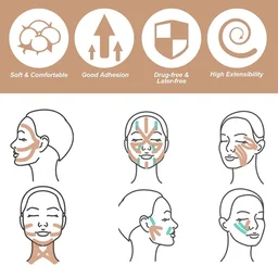 Face Lifting Tape – Skin Firming & Wrinkle Reduction | Velvet Wellness