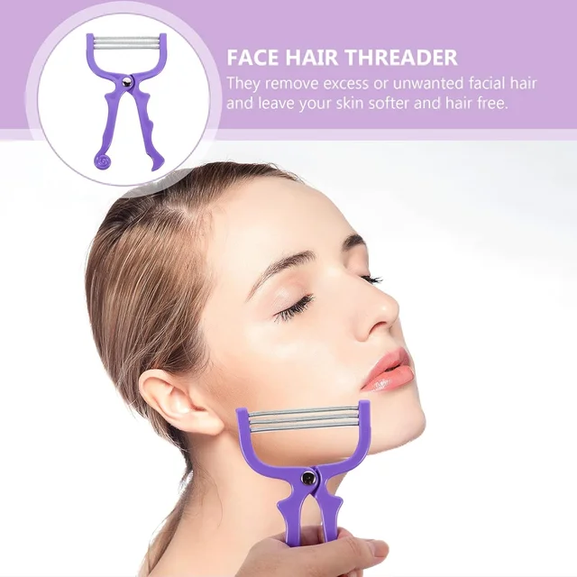 Facial Hair Remover Threading Tool – Precise & Portable | Calm & Curl