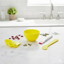 Facial Mask Bowl Set – 6-Piece Skincare Mixing Kit | GlowForm