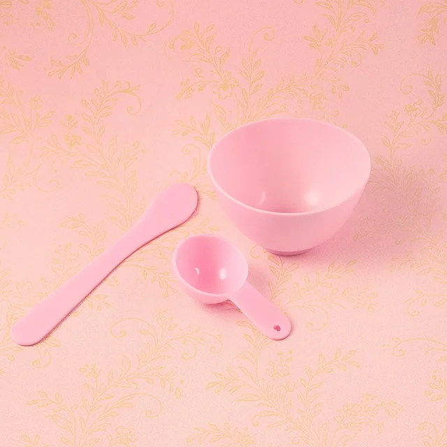 Facial Mask Mixing Bowl Set – Hygienic 3-Piece Skincare Kit