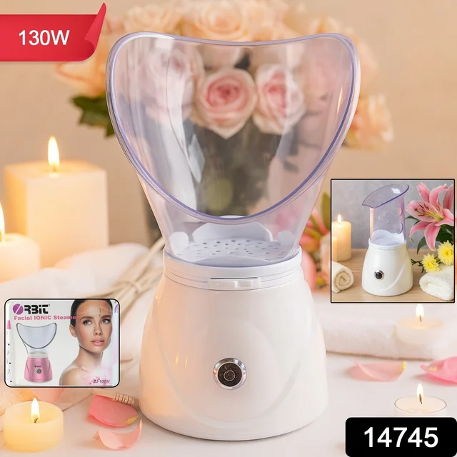 Facial Steamer – Professional 130W Ionic Steam for Deep Pore Cleansing