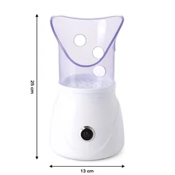 Facial Steamer – Professional 130W Ionic Steam for Deep Pore Cleansing