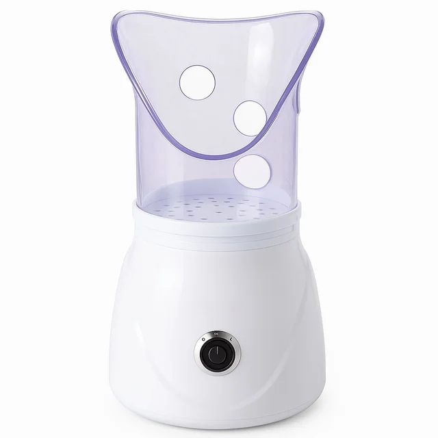 Facial Steamer – Professional 130W Ionic Steam for Deep Pore Cleansing