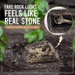Fake Rock Key Hider – Discreet Outdoor Key Storage | Safelix
