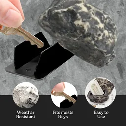 Fake Rock Key Hider – Discreet Outdoor Key Storage | Safelix