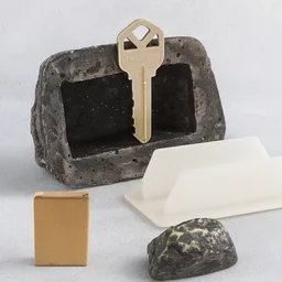 Fake Rock Key Hider – Discreet Outdoor Key Storage | Safelix