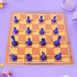 Family Board Game Set – 13-in-1 Magnetic Chess & Ludo | Dollamis