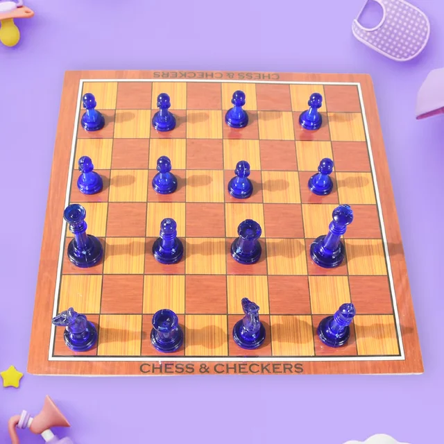 Family Board Game Set – 13-in-1 Magnetic Chess & Ludo | Dollamis