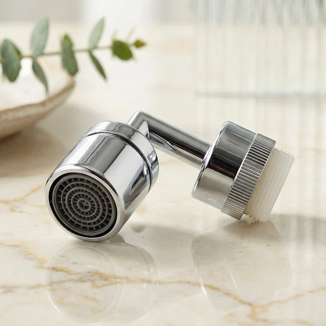 Faucet Aerator – 1080 Degree Swivel, Splash-Proof Water Flow