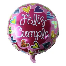Feliz Cumple Foil Balloon – Bright Colorful Birthday Decor