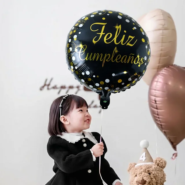 Feliz Cumpleanos Foil Balloon – Bright Party Decor for Birthdays