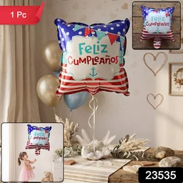 Feliz Cumpleanos Foil Birthday Balloon – Bright Party Decor