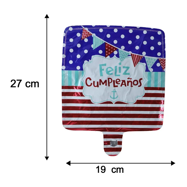 Feliz Cumpleanos Foil Birthday Balloon – Bright Party Decor
