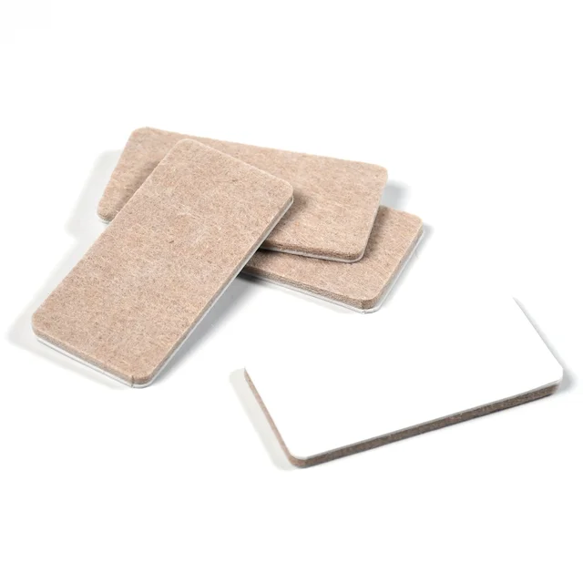 Felt Furniture Pads – Square Floor Protectors (4-Pc) | Safelix