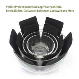 Felt Pots and Pans Protectors – Set of 3 Sizes | Bake & Dwell