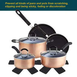 Felt Pots and Pans Protectors – Set of 3 Sizes | Bake & Dwell