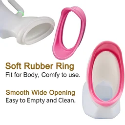 Female Urinal Potty Can – 1000ml Spill-Proof | JourneyMate