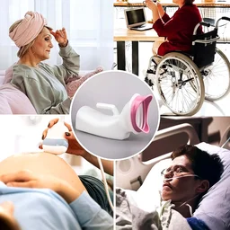 Female Urinal Potty Can – 1000ml Spill-Proof | JourneyMate