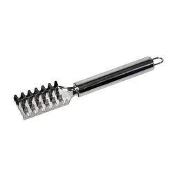Fish Scale Remover – Sawtooth Stainless Steel Scraper | Quickslice
