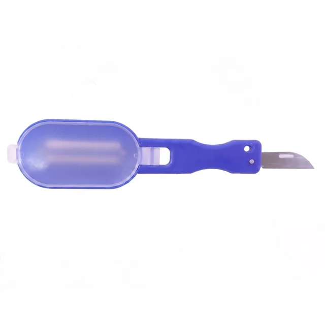 Fish Scaler Scraper with Lid Scale Remover Skin Cleaner for Kitchen (1 Pc)