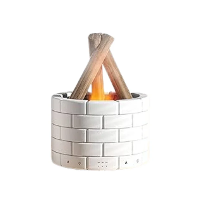 Flame Diffuser – Bonfire Effect Essential Oil Diffuser, 250ml | Airvanta