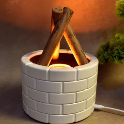 Flame Diffuser – Bonfire Effect Essential Oil Diffuser, 250ml | Airvanta