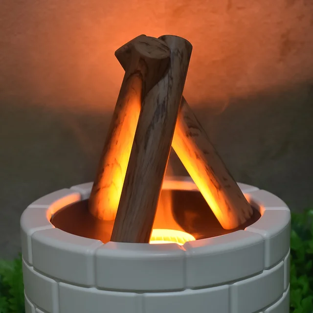 Flame Diffuser – Bonfire Effect Essential Oil Diffuser, 250ml | Airvanta