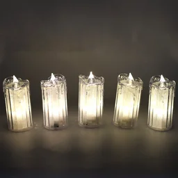Flameless LED Candles – 24 Pc Decorative Tea Lights | Indo Glow