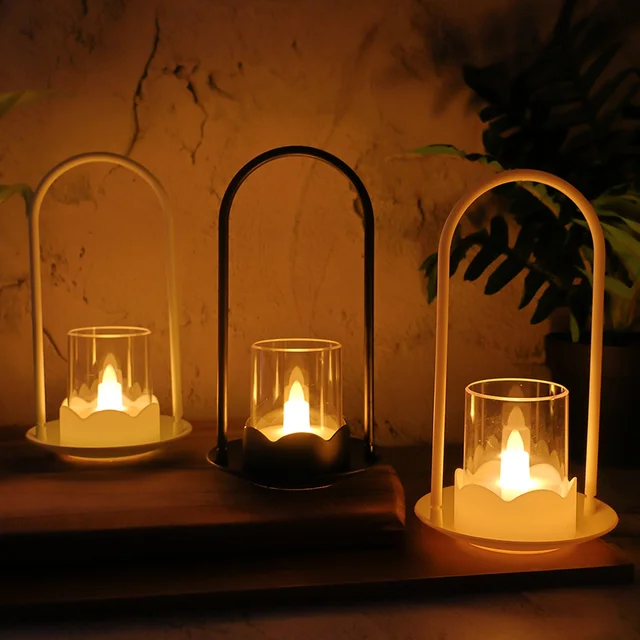 Flameless LED Candles – Elegant Wind Light Style Set of 6