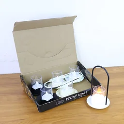 Flameless LED Candles – Elegant Wind Light Style Set of 6