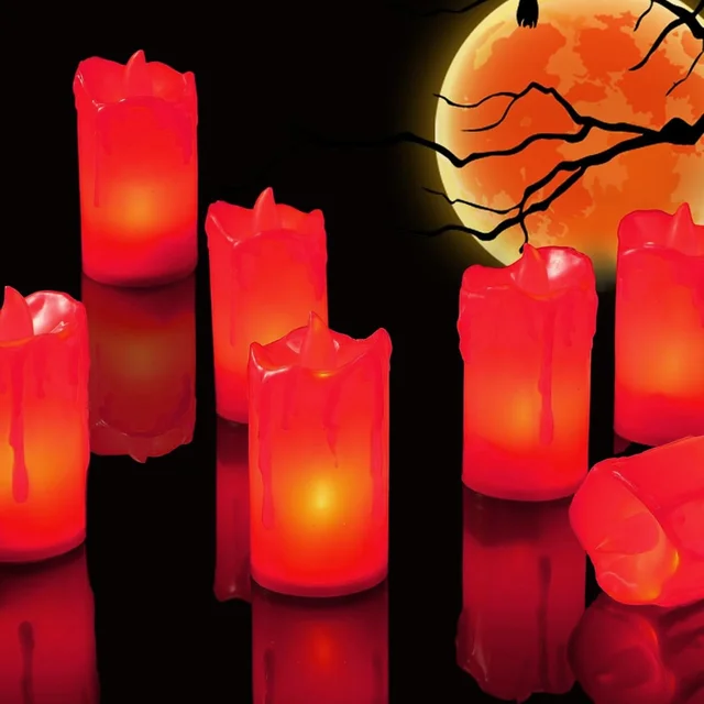Flameless LED Candles – Realistic Melted Design Decor | Indo Glow