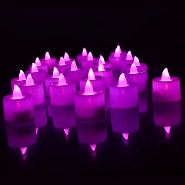 Flameless LED Tealights – Smokeless Decorative Candles | Styleva