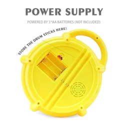Flash Drum Toy – Light-Up Musical Drum for Kids | Little Learners