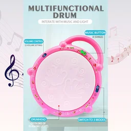 Flash Drum Toy – Light-Up Musical Drum for Kids | Little Learners