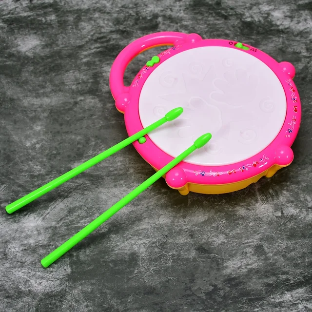 Flash Drum Toy – Light-Up Musical Drum for Kids | Little Learners