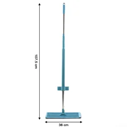 Flat Floor Cleaning Mop – Long Handle & Slim Rectangular Head