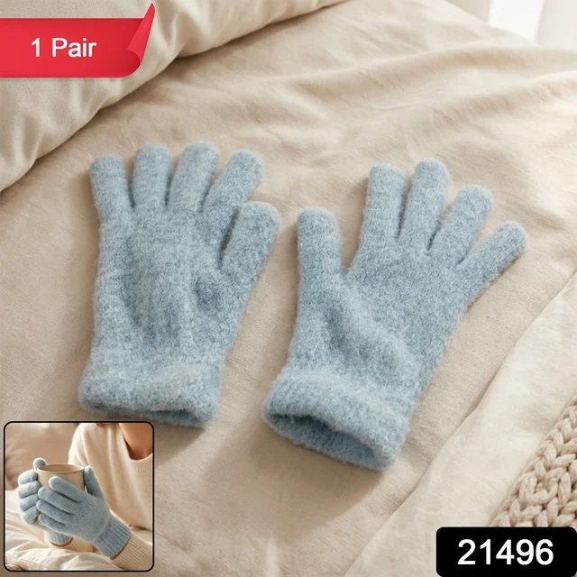 Fleece Winter Gloves – Cozy Full Finger Hand Warmers for Men & Women